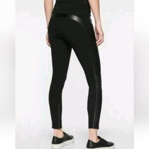 Athleta Siena High Rise Ankle Zip Pant Black Sz 12